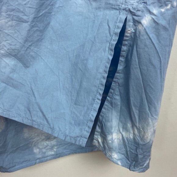 NEW‎ Nili Lotan Sky Blue Oversized Tunic Top Lagenlook Size Large Revolve Boho L - Picture 8 of 12